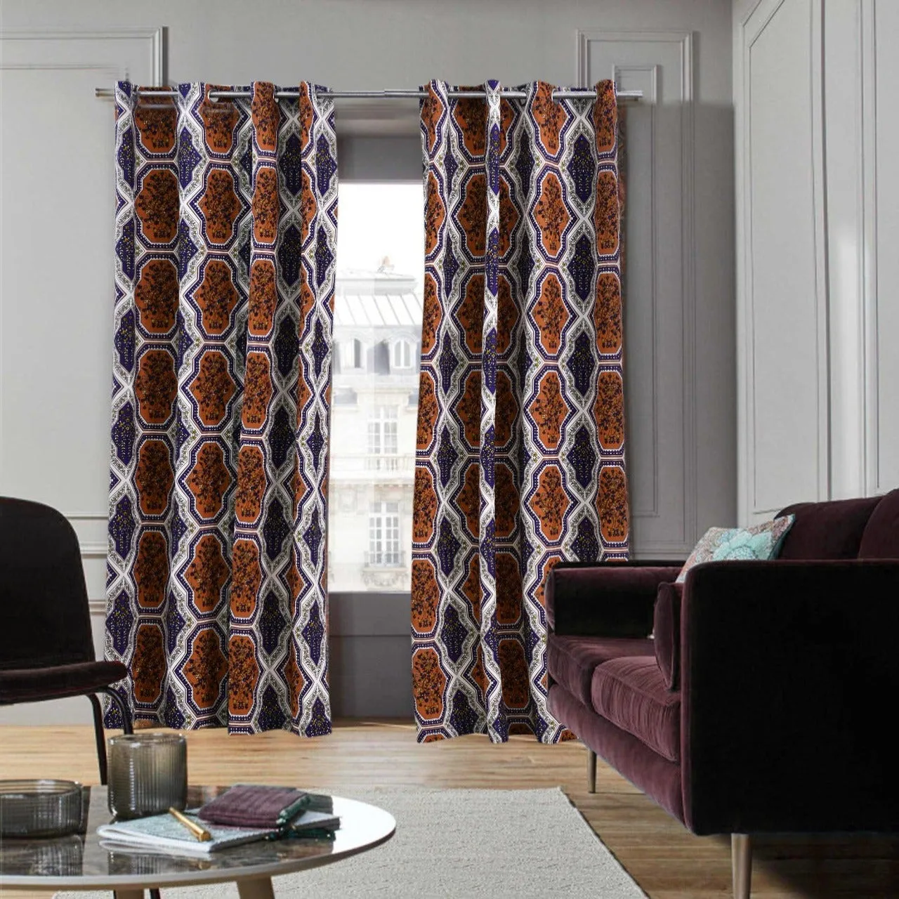 2 PCs Duck Curtains Panel-CRP011