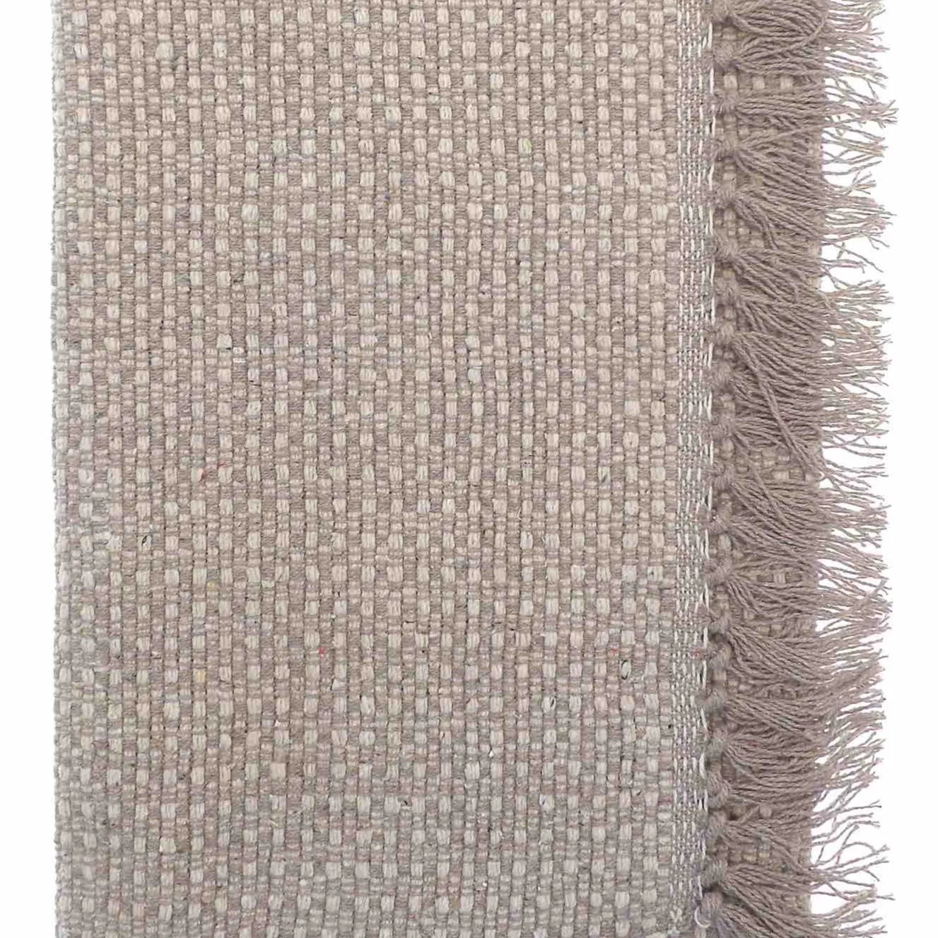 Bamboo Style Recycled Rug - Natural