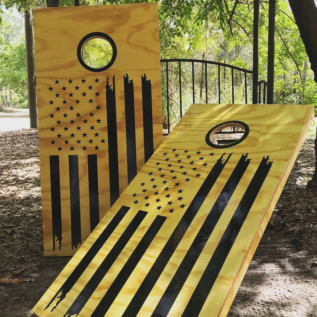 Bare USA Cornhole Set With Bean Bags