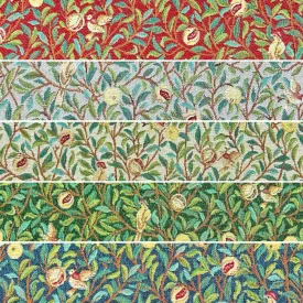 Birds and Fruits Tapestry Fabric