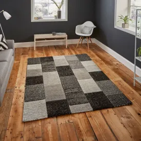 Brooklyn Grey Black Rug