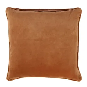 Chelsea Velvet Cushion Brown 50x50