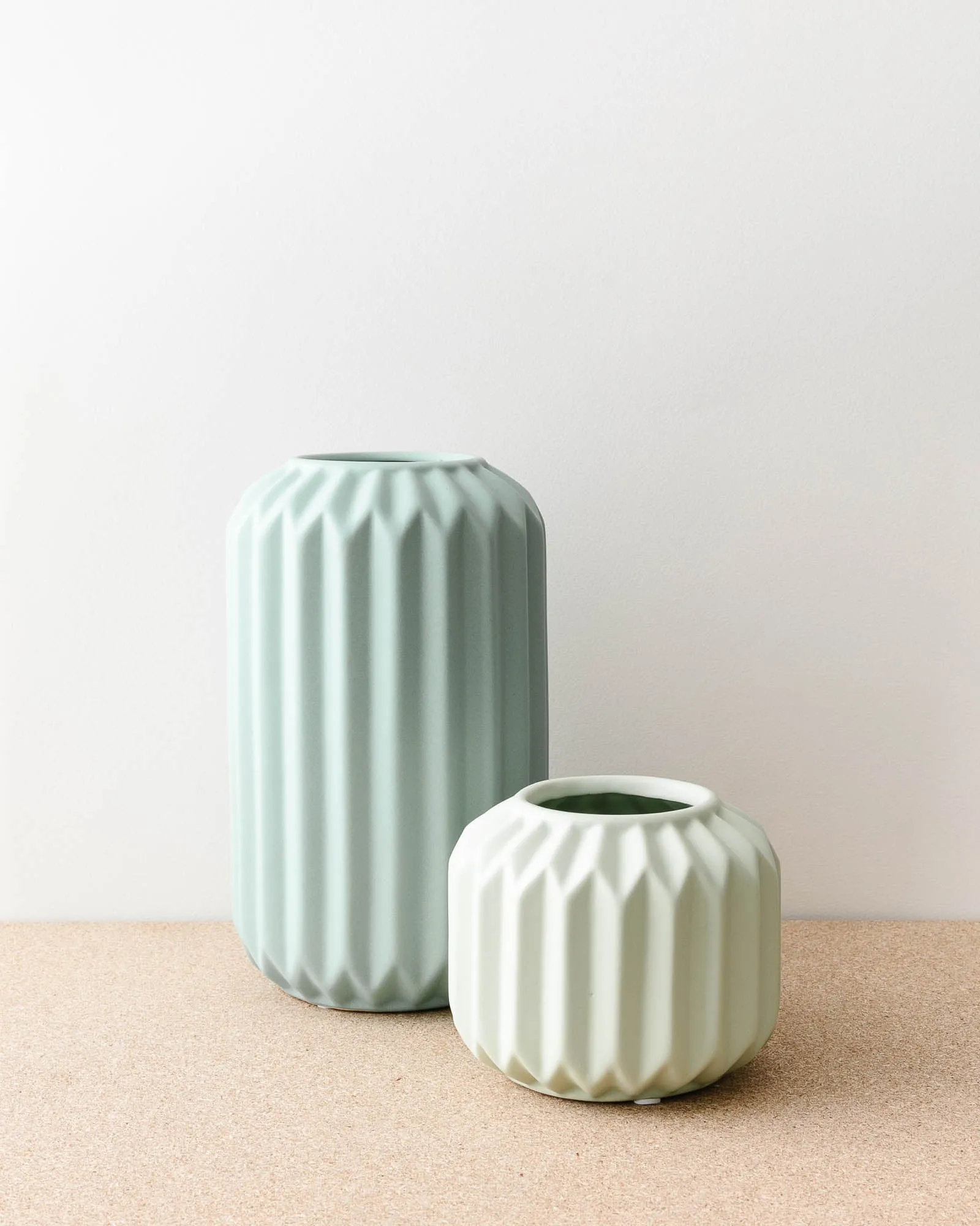 Geo Fluted Vases