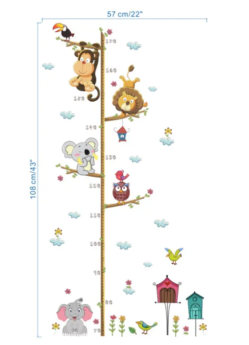 Kids Height Measure Wall Sticker