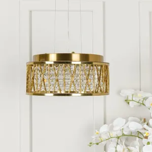 Nevada 4 Light Small Pendant Light - Gold