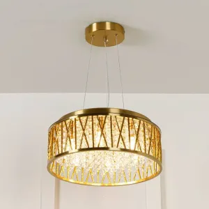 Nevada 6 Light Medium Pendant Light - Gold