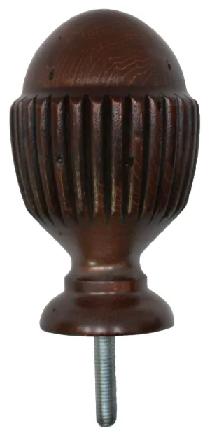 Reeded Wooden Knowle