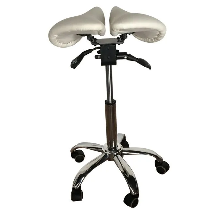 Saddle Style Split Seat Ergonomic Saddle Chair or Stool