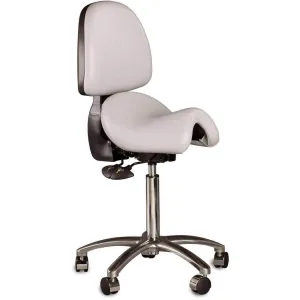 The Bambach – The Original Ergonomic Saddle Chair with Backrest