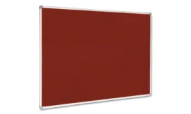 Vision Red Self-Healing Fabric Krommenie Pinboard Standard Frame