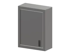 Wall Cabinet, 24"H x 8"D x 18"W