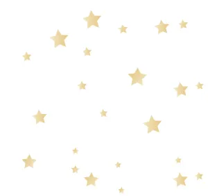 Wall Sticker Bear/Moon Stars