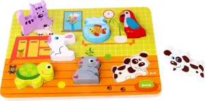 Wooden Animals Puzzle - Chunky Pets